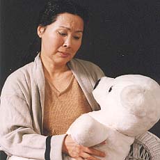 대구 월성본당 초청으로, 암투병중인 이주실씨 대구서 1인극 공연